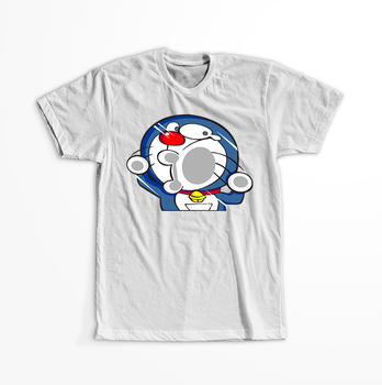 Koszulka Biała Doreamon - WYBIERZ KOLOR KOSZULKI I FASON