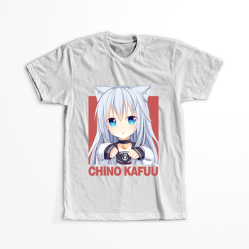 Koszulka Biała - Is the Order a Rabbit? - WYBIERZ KOLOR KOSZULKI I FASON