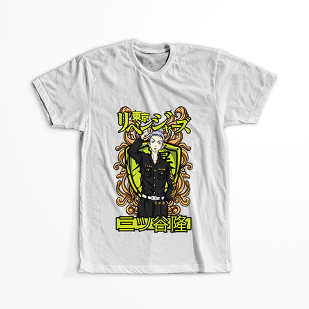Koszulka Biała Tokyo Revengers WYBIERZ KOLOR KOSZULKI I FASON