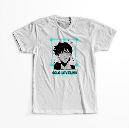 Koszulka Biała - Solo Leveling - WYBIERZ KOLOR KOSZULKI I FASON
