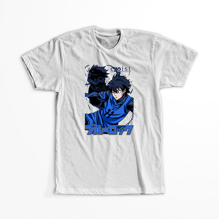 Koszulka Biała - Blue Lock - WYBIERZ KOLOR KOSZULKI I FASON