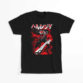 Koszulka Czarna - Hellsing - WYBIERZ KOLOR KOSZULKI I FASON