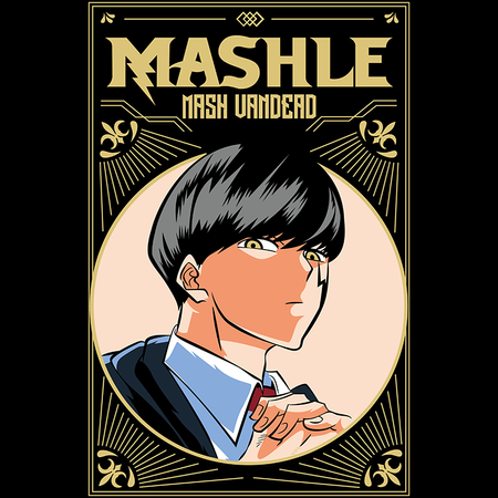 Koszulka Czarna -  MASHLE - WYBIERZ KOLOR KOSZULKI I FASON