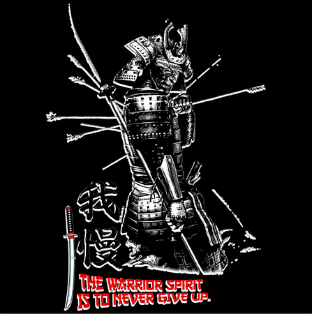 Koszulka Samuraj WYBIERZ KOLOR KOSZULKI I FASON