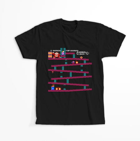 Koszulka Donkey Kong WYBIERZ KOLOR KOSZULKI I FASON