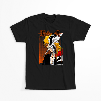 Koszulka Czarna Bleach - WYBIERZ KOLOR KOSZULKI I FASON