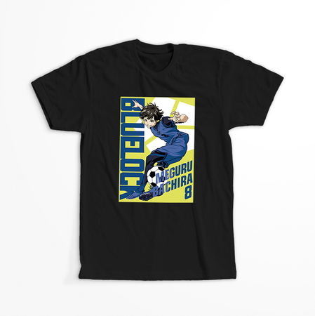 Koszulka Czarna - Blue Lock - WYBIERZ KOLOR KOSZULKI I FASON