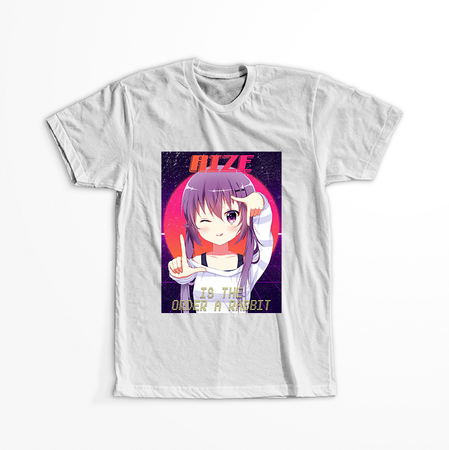 Koszulka Biała - Is the Order a Rabbit?  - WYBIERZ KOLOR KOSZULKI I FASON