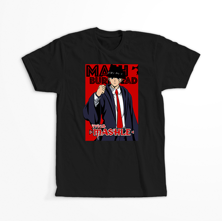 Koszulka Czarna -  MASHLE - WYBIERZ KOLOR KOSZULKI I FASON