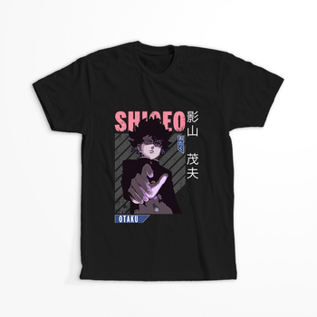 Koszulka Czarna Mob Psycho 100 WYBIERZ KOLOR KOSZULKI I FASON