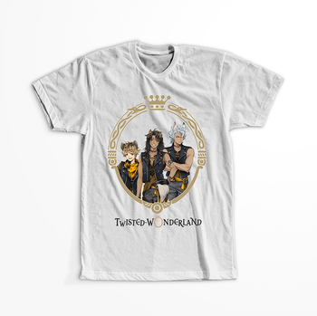 Koszulka Biała - Twisted Wonderland SAVANACLAW WYBIERZ KOLOR KOSZULKI I FASON