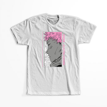Koszulka Biała Jujutsu Kaisen - WYBIERZ KOLOR KOSZULKI I FASON