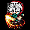 Koszulka Biała Demon Slayer / Kimetsu no Yaiba / Miecz zabójcy demonów - WYBIERZ KOLOR KOSZULKI I FASON