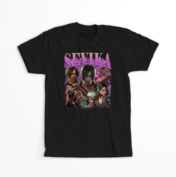 Koszulka Czarna - League of Legends & Arcane - WYBIERZ KOLOR KOSZULKI I FASON