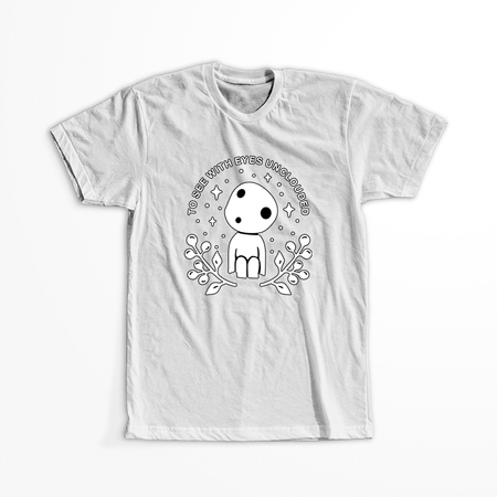 Koszulka Biała - Princess Mononoke - WYBIERZ KOLOR KOSZULKI I FASON