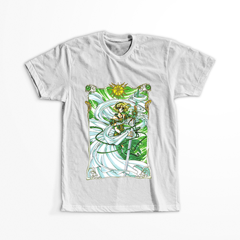 Koszulka Biała Magic Knight Rayearth - WYBIERZ KOLOR KOSZULKI I FASON