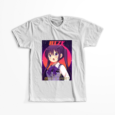 Koszulka Biała - Is the Order a Rabbit? - WYBIERZ KOLOR KOSZULKI I FASON