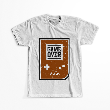 Koszulka Game over WYBIERZ KOLOR KOSZULKI I FASON
