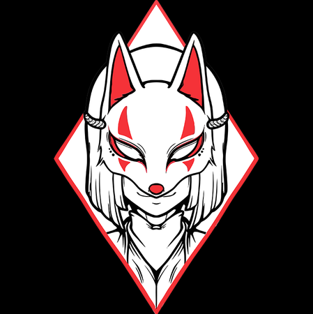 Koszulka Kitsune KOLOR KOSZULKI I FASON