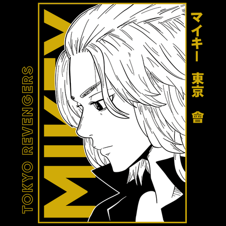 Koszulka Biała Tokyo Revengers WYBIERZ KOLOR KOSZULKI I FASON