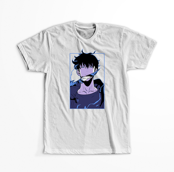 Koszulka Biała - Solo Leveling - WYBIERZ KOLOR KOSZULKI I FASON