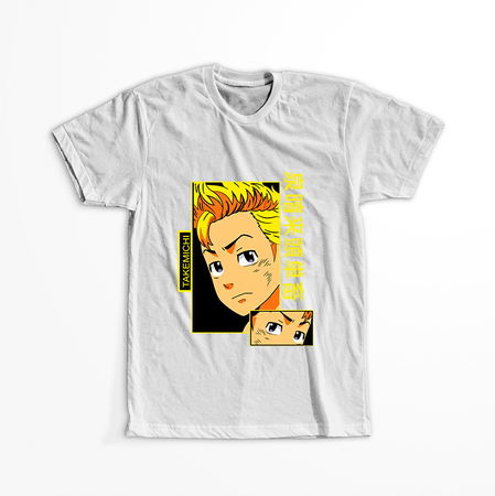 Koszulka Biała Tokyo Revengers WYBIERZ KOLOR KOSZULKI I FASON
