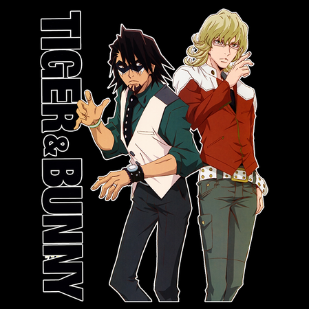 Koszulka Biała Tiger and Bunny - WYBIERZ KOLOR KOSZULKI I FASON