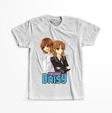 Koszulka Biała Dengeki Daisy - WYBIERZ KOLOR KOSZULKI I FASON