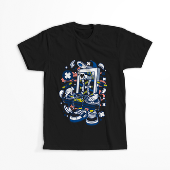 Koszulka Muzyka KOLOR KOSZULKI I FASON