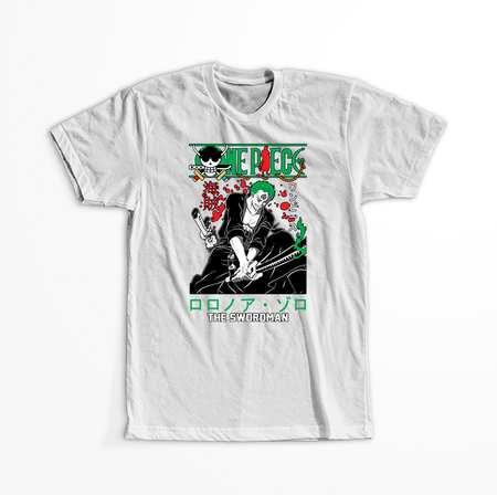 Koszulka Biała One Piece - WYBIERZ KOLOR KOSZULKI I FASON