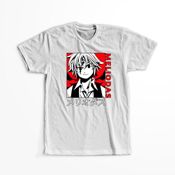 Koszulka Biała Seven Deadly Sins - WYBIERZ KOLOR KOSZULKI I FASON