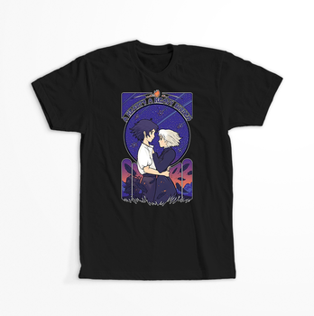 Koszulka Czarna - Howl's Moving Castle - WYBIERZ KOLOR KOSZULKI I FASON