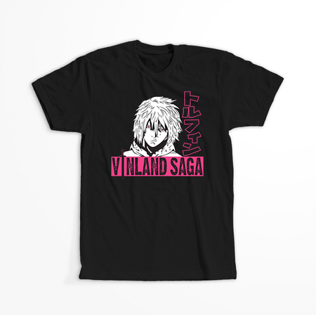 Koszulka Czarna - Vinland saga - WYBIERZ KOLOR KOSZULKI I FASON