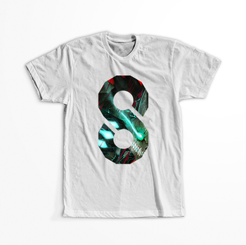 Koszulka Biała - Kaiju No.8 - WYBIERZ KOLOR KOSZULKI I FASON