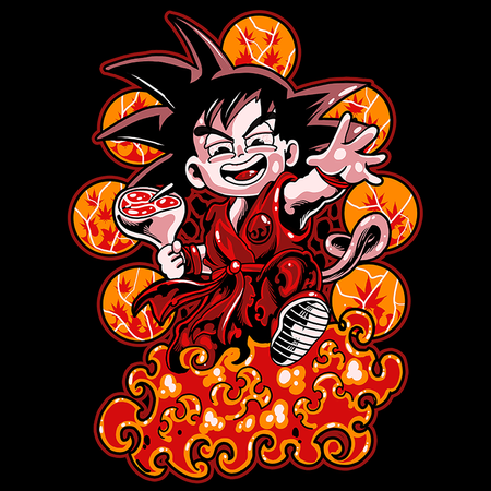 Koszulka Czarna Dragon Ball - WYBIERZ KOLOR KOSZULKI I FASON