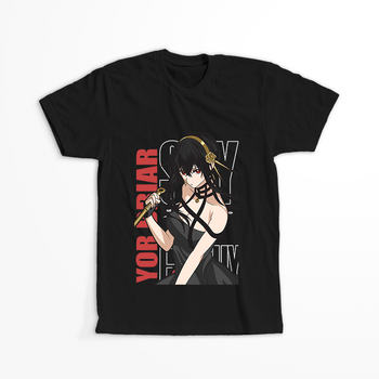 Koszulka Czarna Spy X Family - WYBIERZ KOLOR KOSZULKI I FASON