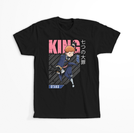 Koszulka Czarna Seven Deadly Sins - WYBIERZ KOLOR KOSZULKI I FASON