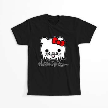 Koszulka Czarna Pedobear - WYBIERZ KOLOR KOSZULKI I FASON