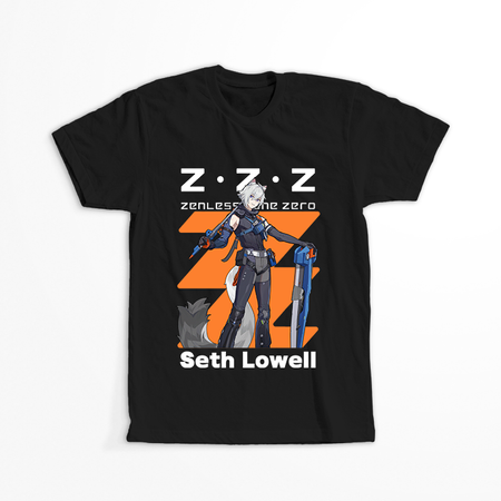 Koszulka Czarna - Zenless Zone Zero - WYBIERZ KOLOR KOSZULKI I FASON