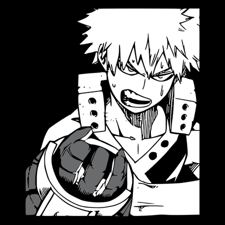 Koszulka Biała My Hero Academia / Akademia bohaterów - WYBIERZ KOLOR KOSZULKI I FASON