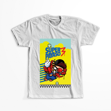 Koszulka Super Mario Bros. WYBIERZ KOLOR KOSZULKI I FASON