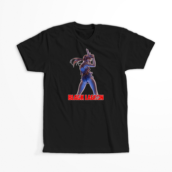 Koszulka Czarna - Black Lagoon - WYBIERZ KOLOR KOSZULKI I FASON