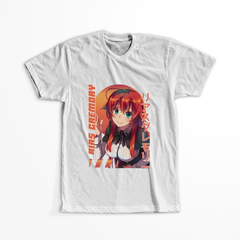 Koszulka Biała Highschool DxD - WYBIERZ KOLOR KOSZULKI I FASON