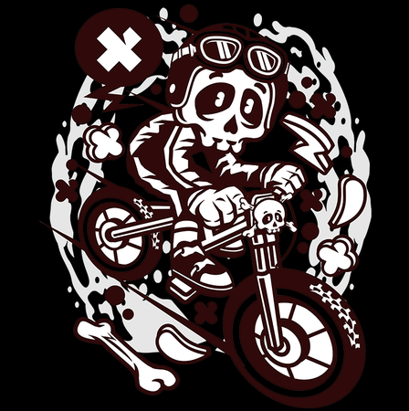 Koszulka Czaszka KOLOR KOSZULKI I FASON