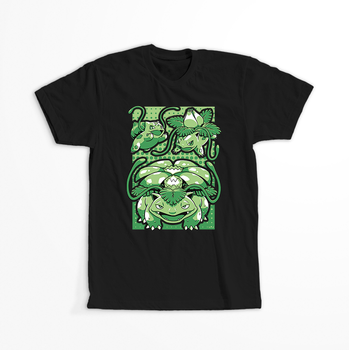 Koszulka Czarna - Pokemon - WYBIERZ KOLOR KOSZULKI I FASON