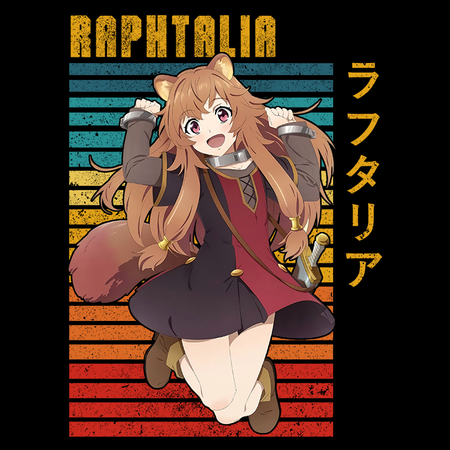 Koszulka Biała - The Rising of the Shield Hero - WYBIERZ KOLOR KOSZULKI I FASON