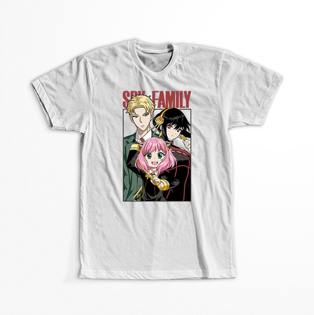 Koszulka Biała Spy X Family - WYBIERZ KOLOR KOSZULKI I FASON