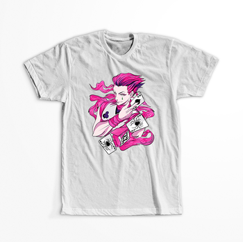 Koszulka Biała Hunter x Hunter - WYBIERZ KOLOR KOSZULKI I FASON