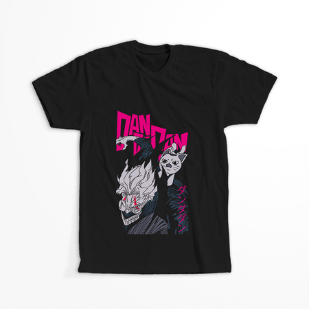 Koszulka Czarna Dandadan - WYBIERZ FASON KOSZULKI