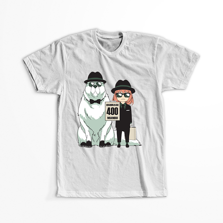 Koszulka Biała Spy X Family - WYBIERZ KOLOR KOSZULKI I FASON